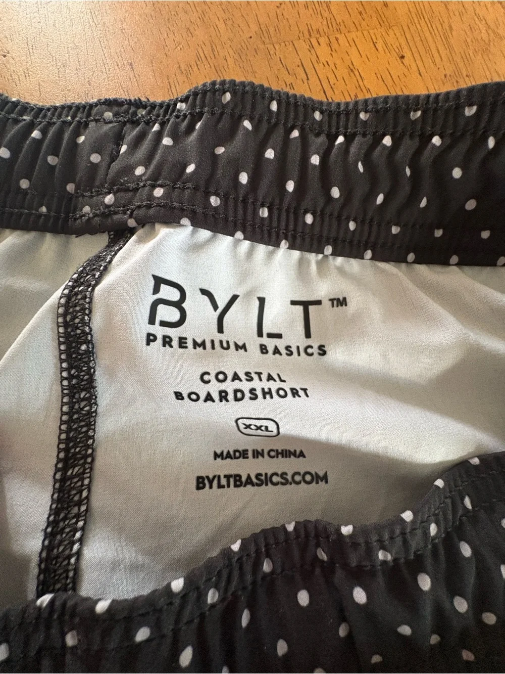 BYLT board shorts